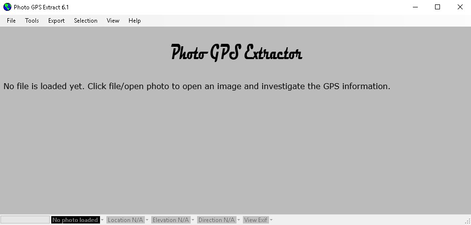 Photo GPS Extract - Screenshot #1