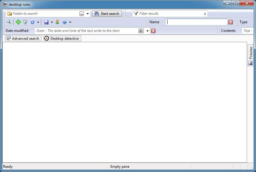 Desktop (search) rules - Screenshot #1