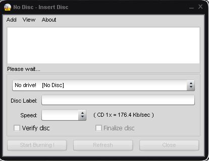 Easy Disc Burner - Screenshot #5