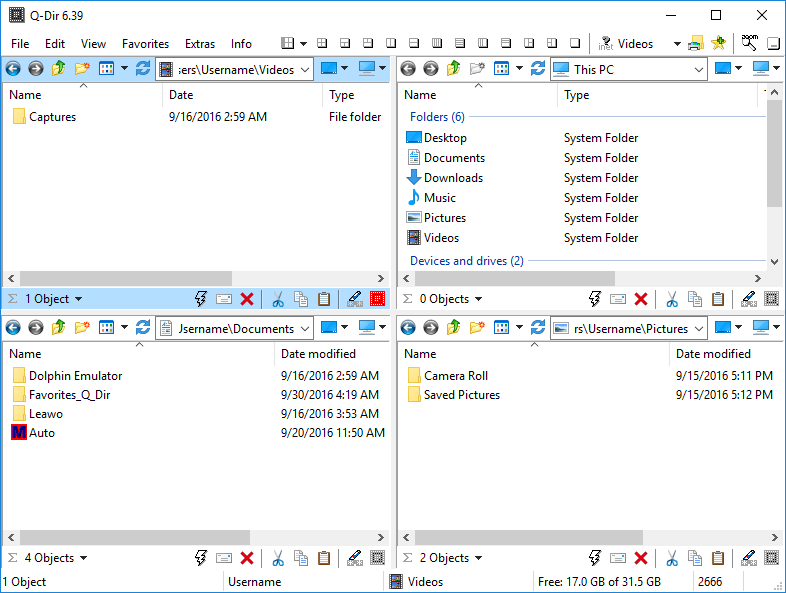 Q-Dir 11.37 free instals