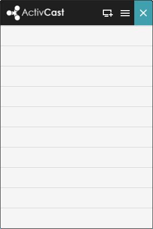 ActivCast - Screenshot #1