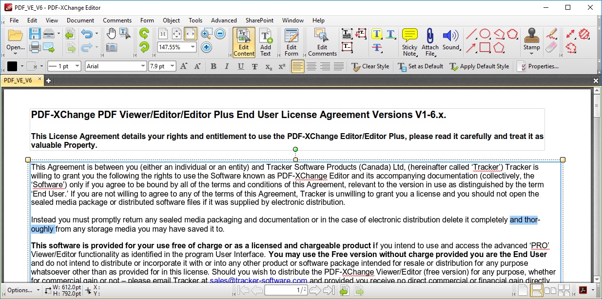 PDF-XChange Editor - Screenshot #19