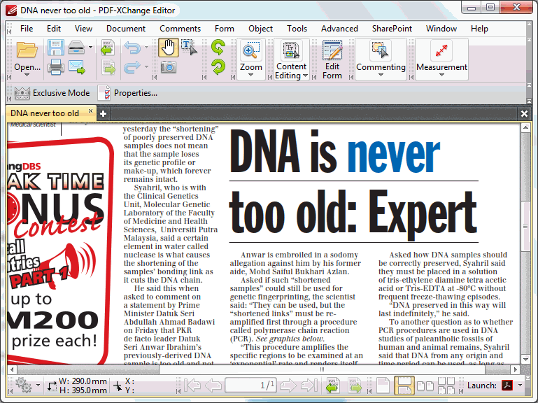 PDF-XChange Editor - Screenshot #21