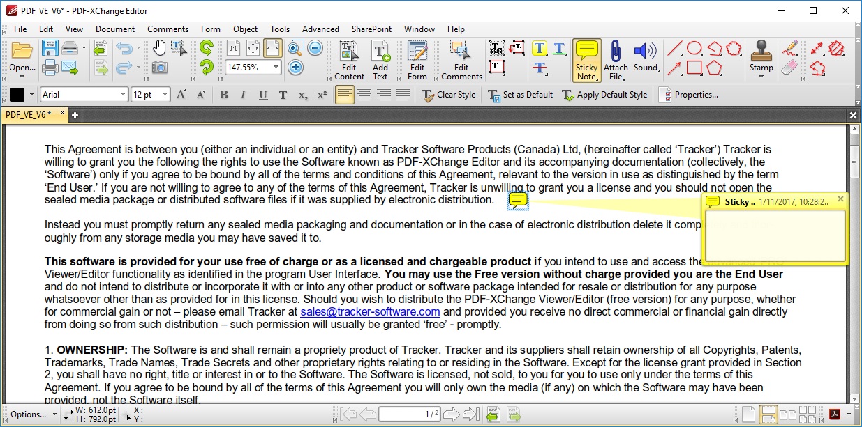 PDF-XChange Editor - Screenshot #18
