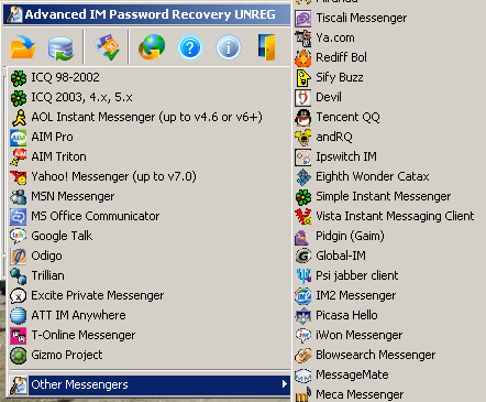 Advanced IM Password Recovery - Screenshot #9