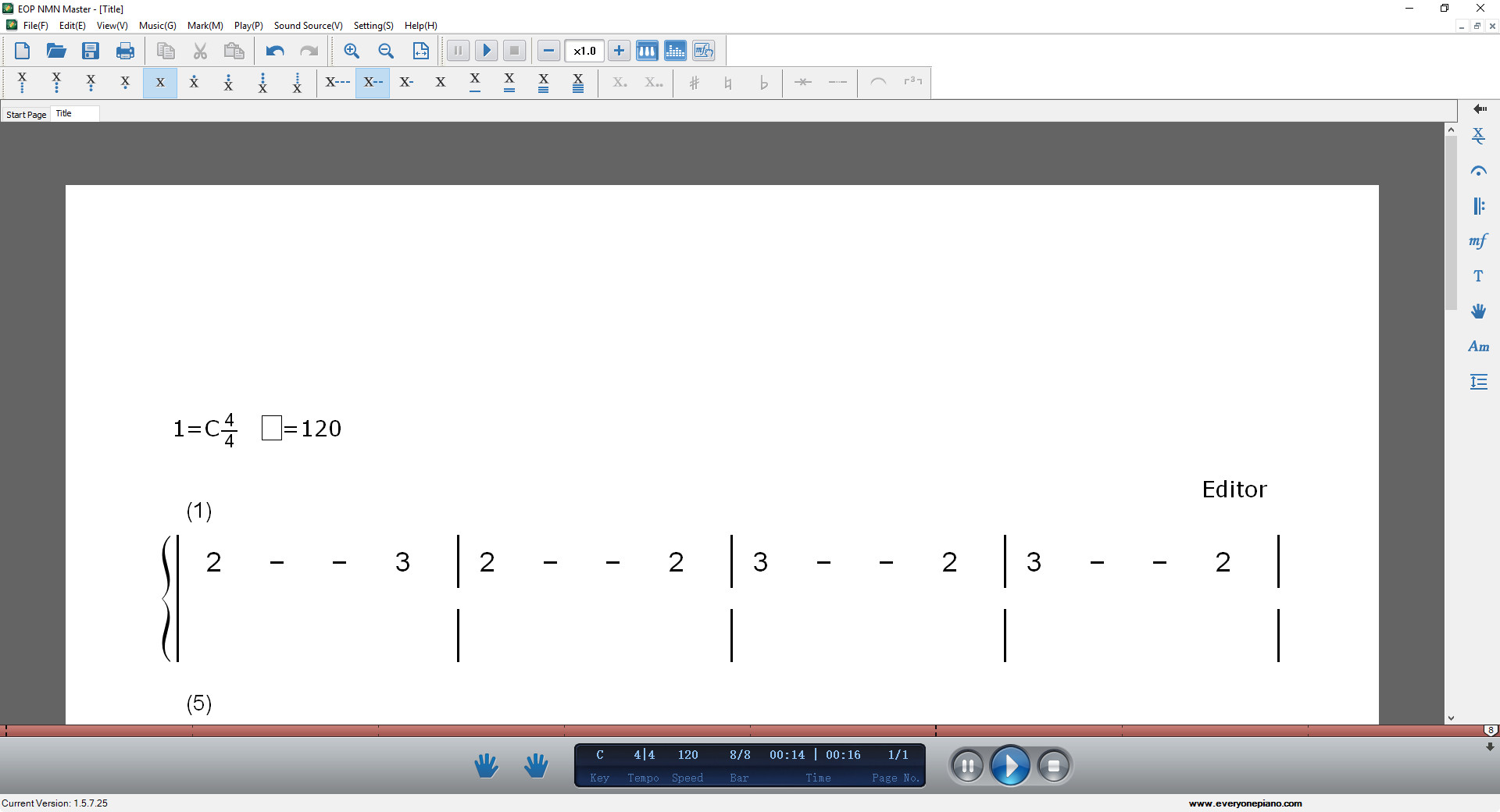 EOP NMN Master - Screenshot #1