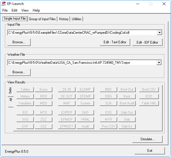 EnergyPlus - Screenshot #2
