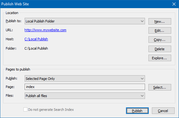 WYSIWYG Web Builder - Screenshot #1