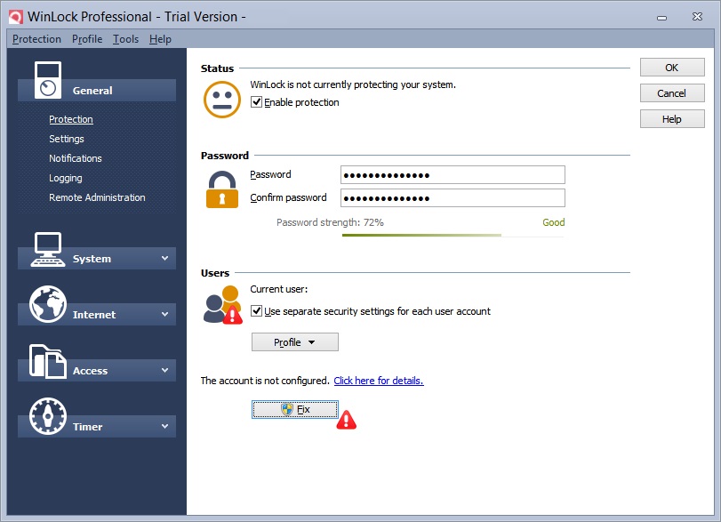 WinLock Professional - Screenshot #26
