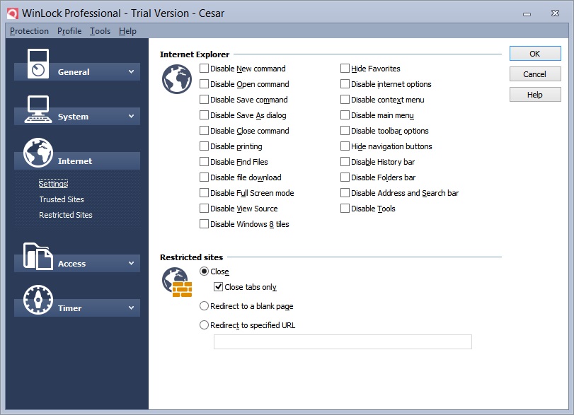 WinLock Professional - Screenshot #25