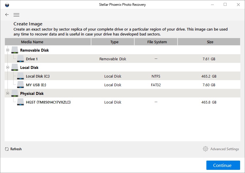 Stellar Phoenix Photo Recovery - Screenshot #10