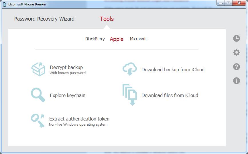 Elcomsoft Phone Breaker - Screenshot #18
