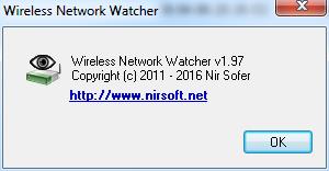 NirSoft Wireless Network Watcher - Screenshot #4