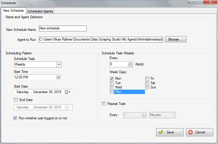 Data Scraping Studio - Screenshot #1