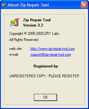 Zip Repair Tool - Screenshot #2