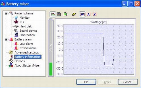 Battery Miser - Screenshot #1