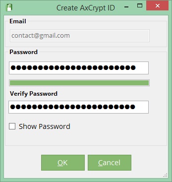 AxCrypt - Screenshot #1
