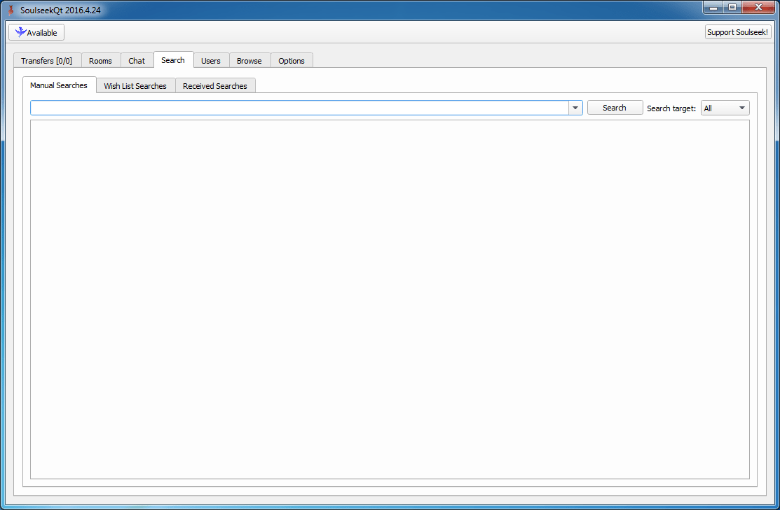 SoulSeek Qt 2017.2 - Download for PC Free