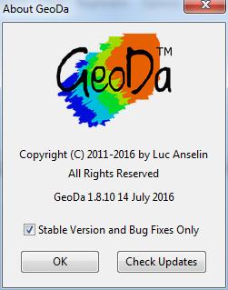 GeoDa - Screenshot #2