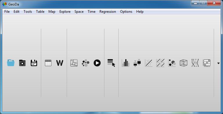 GeoDa - Screenshot #1