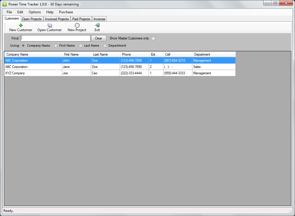 Power Time Tracker - Screenshot #1