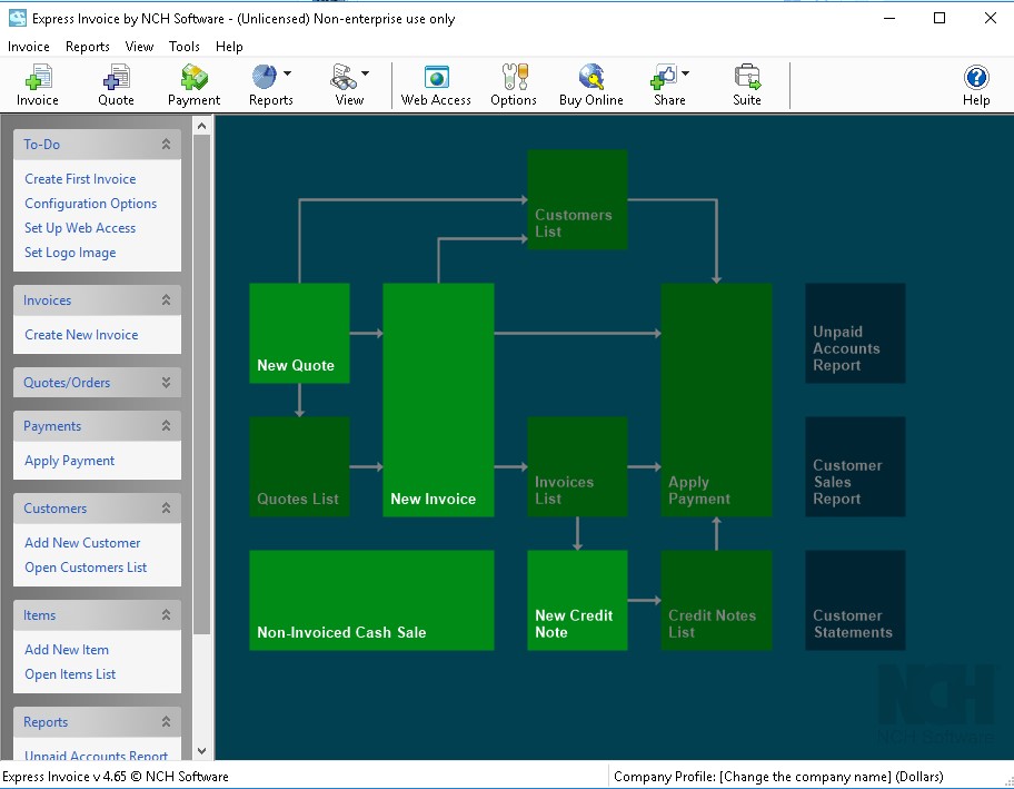 Express Invoice Invoicing Software - Screenshot #9