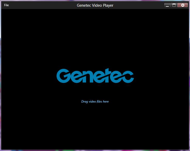 Genetec video player for mac pro