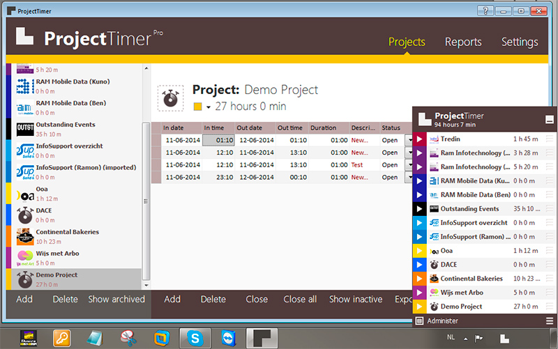 Project Timer latest version - Get best Windows software