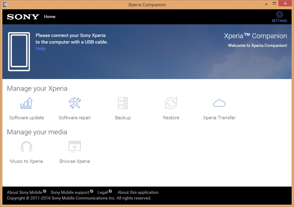 Xperia Companion - Screenshot #16