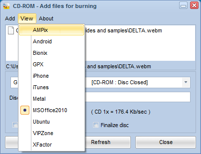 Easy Disc Burner - Screenshot #3