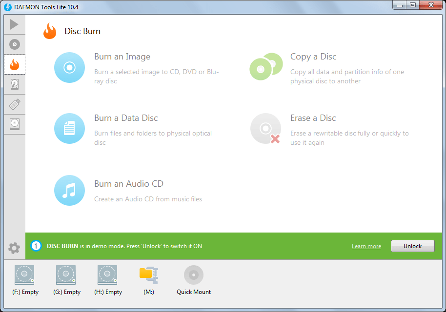DAEMON Tools Lite - Screenshot #4