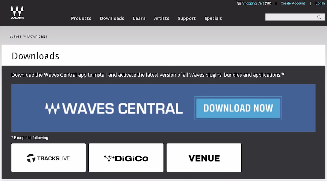 waves central update