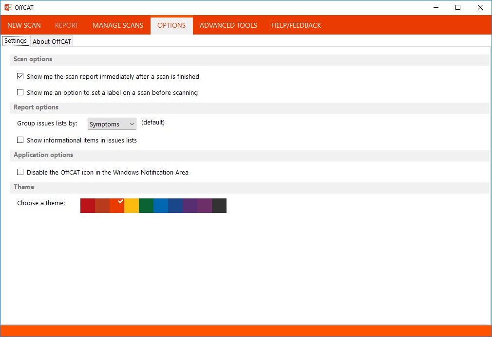 Microsoft Office Configuration Analyzer Tool - Screenshot #1