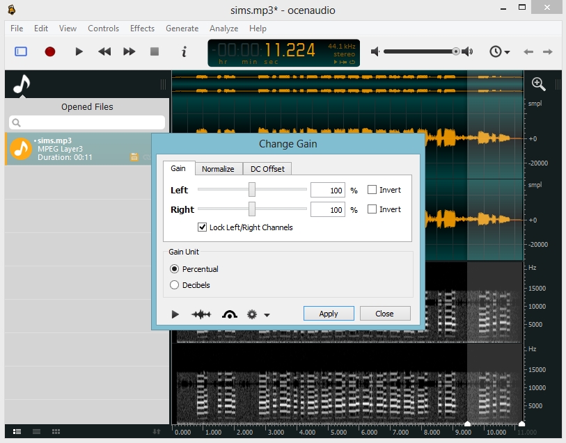 ocenaudio 3.12.3 download the new for windows