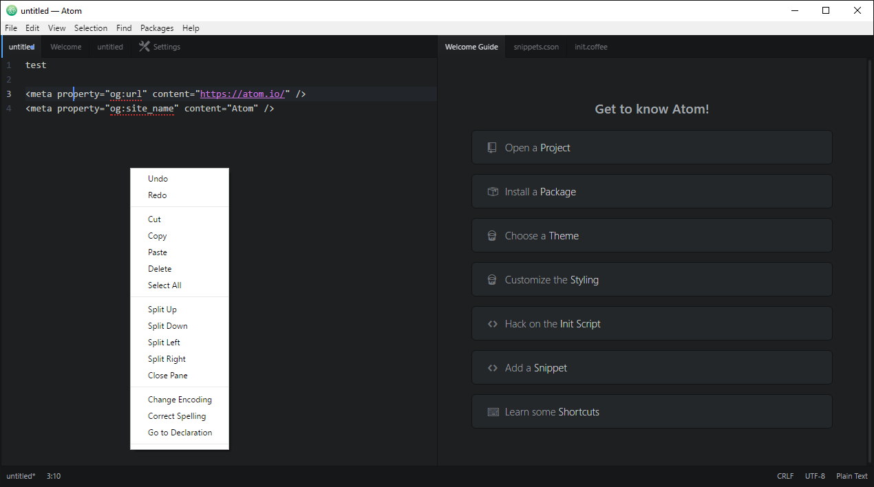 Atom - Screenshot #4