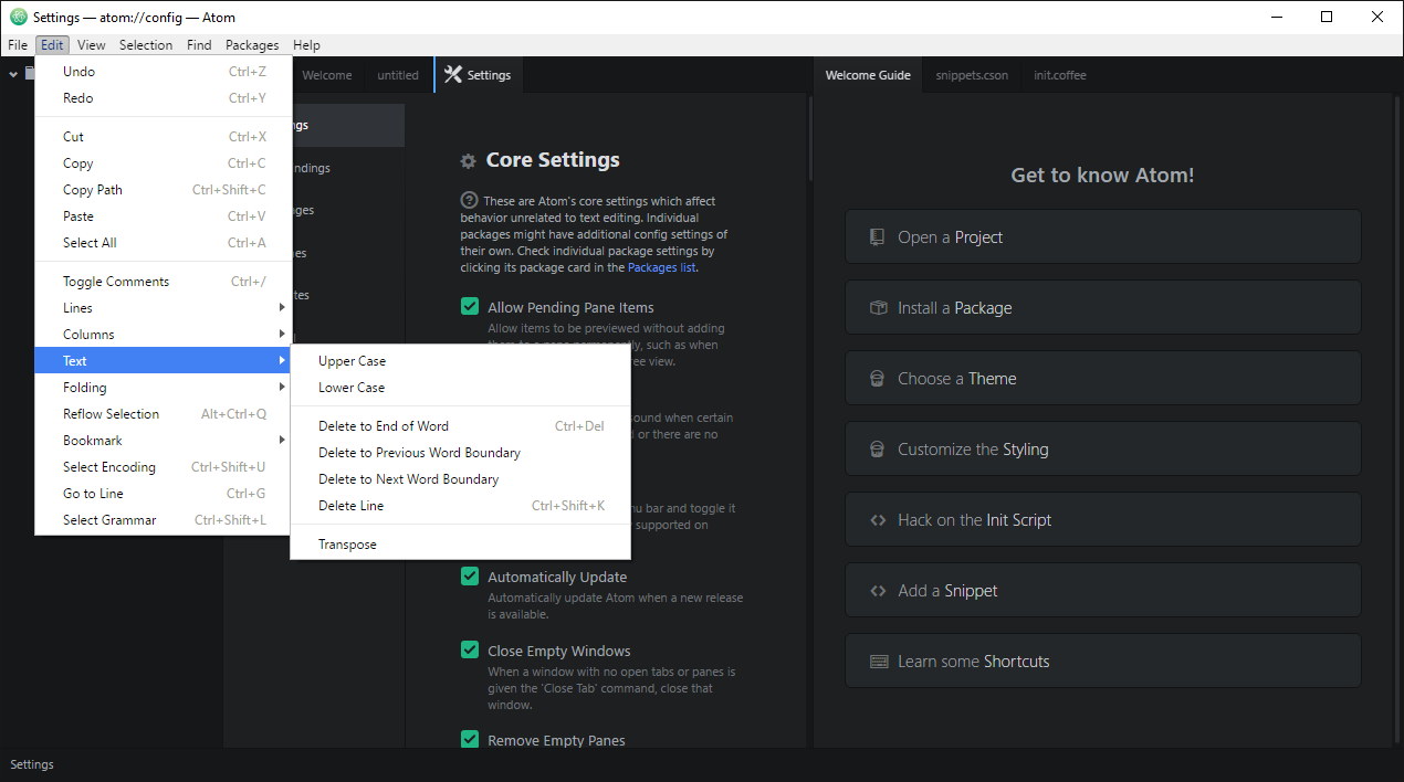Atom - Screenshot #2