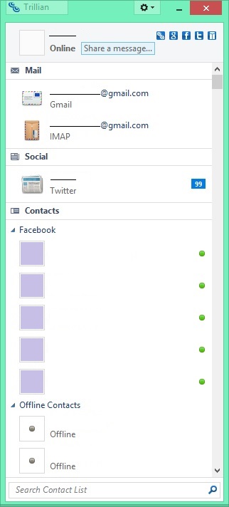 Trillian - Screenshot #4