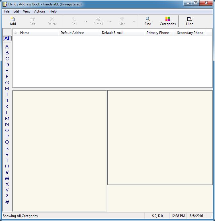 Handy Address Book - Screenshot #3