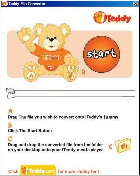 iTeddy File Converter - Screenshot #1