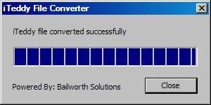iTeddy File Converter - Screenshot #3