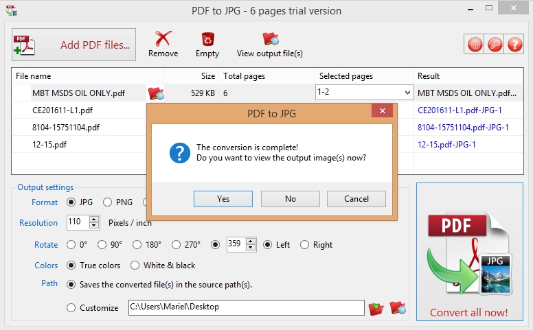 PDF to JPG - Screenshot #16