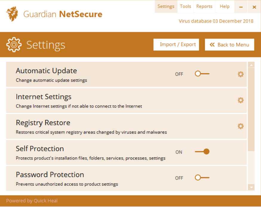 Guardian NetSecure latest version Get best Windows software