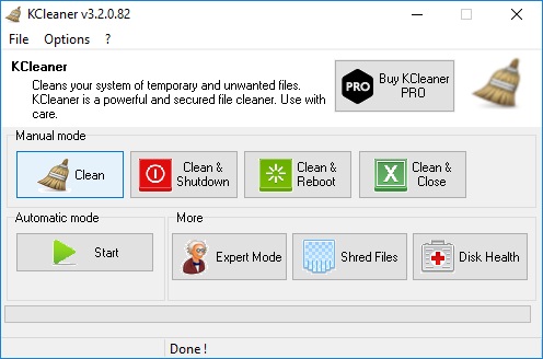 KC Softwares KCleaner - Screenshot #11