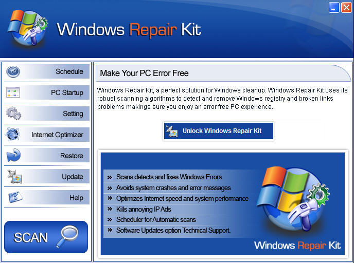 Windows repair как пользоваться программой