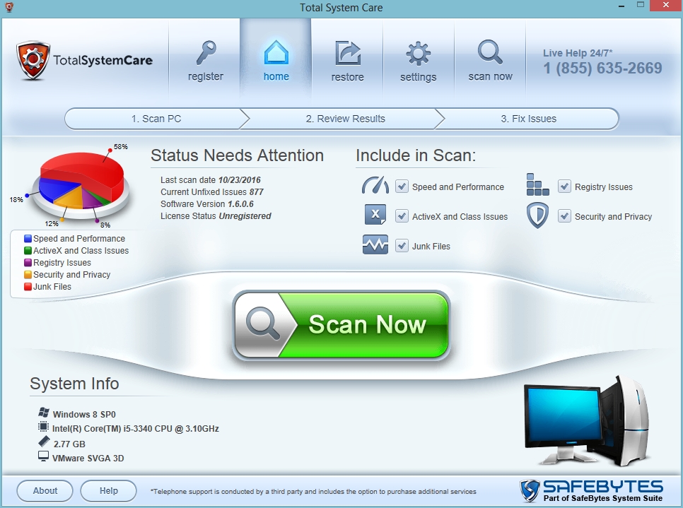 total system care free download