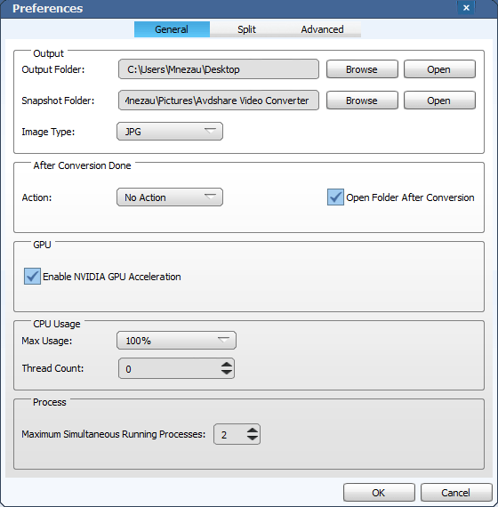 Avdshare Video Converter - Screenshot #1