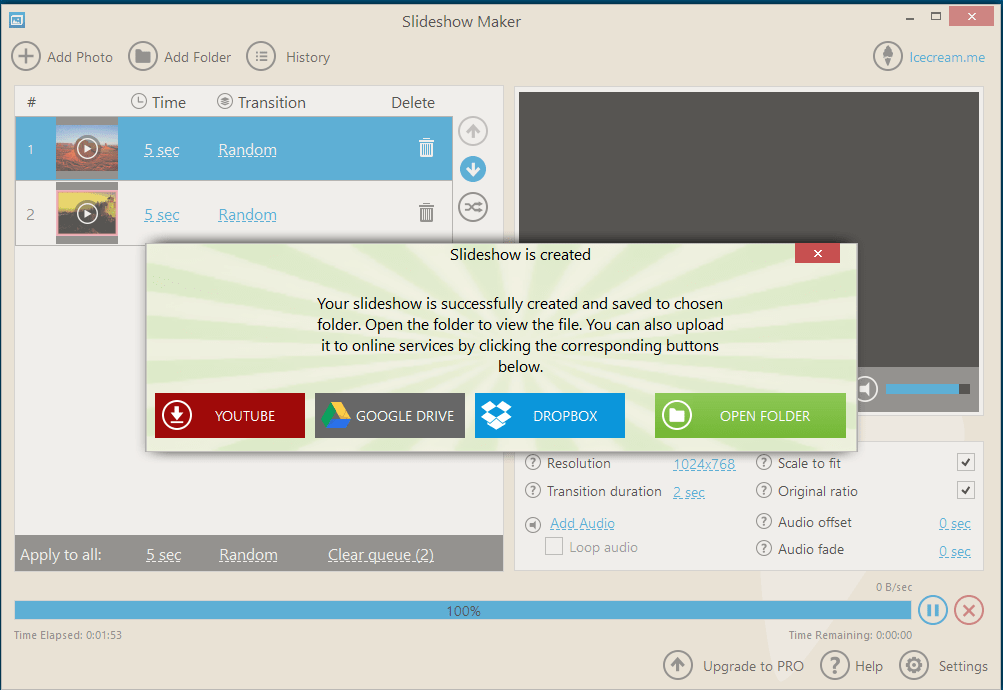 Icecream Slideshow Maker - Screenshot #14