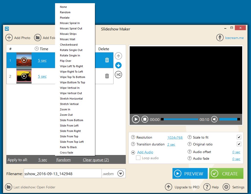 Icecream Slideshow Maker - Screenshot #12