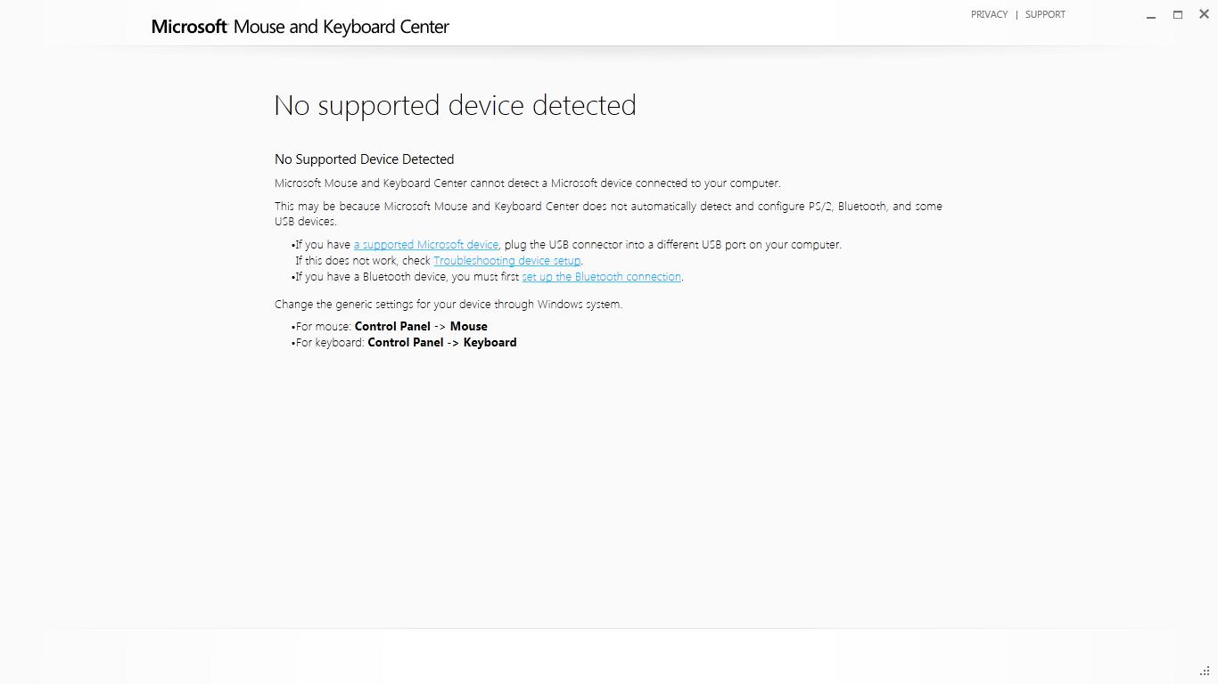 Microsoft Mouse and Keyboard Center - Screenshot #6