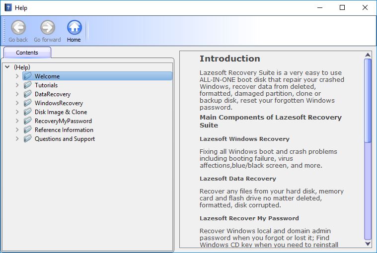lazesoft recovery suite home edition bootable usb